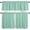 Eucalyptus Sage, variant on Burnt Orange Kitchen Curtains Set, Tier Curtain 24 Inches Length, Rustic Farmhouse Solid Color Fall Window Treatment Valance and Tiers Set Decor for Living Room/Bedroom