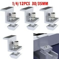thumbnail image 4 of Solar End Clamp Adjustable Solar Panel Bracket Clamp Wide Photovoltaic Support, 4 of 9