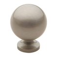thumbnail image 1 of 1 in. Round Cabinet Knob - Satin Nickel, 1 of 1