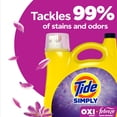 thumbnail image 4 of Tide Simply Laundry Detergent Liquid, Oxi Boost + Febreze Odor Defense, Sunny Breeze Scent, 94 fl oz, 70 Loads, 4 of 10
