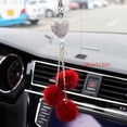 thumbnail image 3 of Bling Car Mirror Accessories Car Rear View Mirror Hanging Charms, 3 of 7