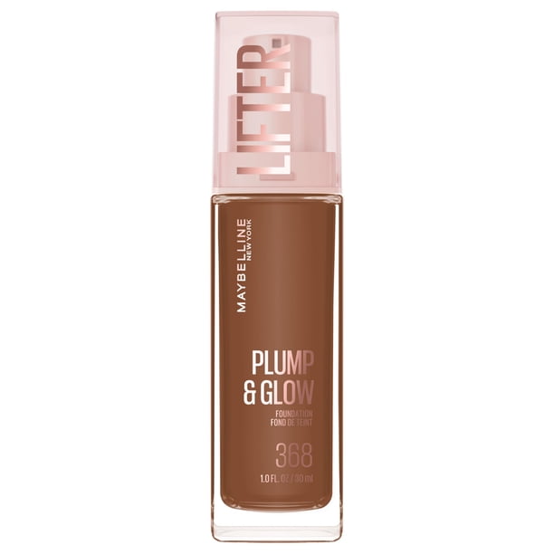 Base de maquillaje Maybelline Lifter Plump & Glow 368 ml con niacinamida