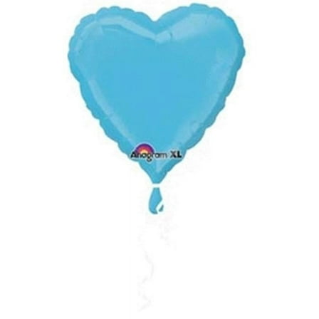 Anagram 52275 HX Caribbean Blue Heart Balloon