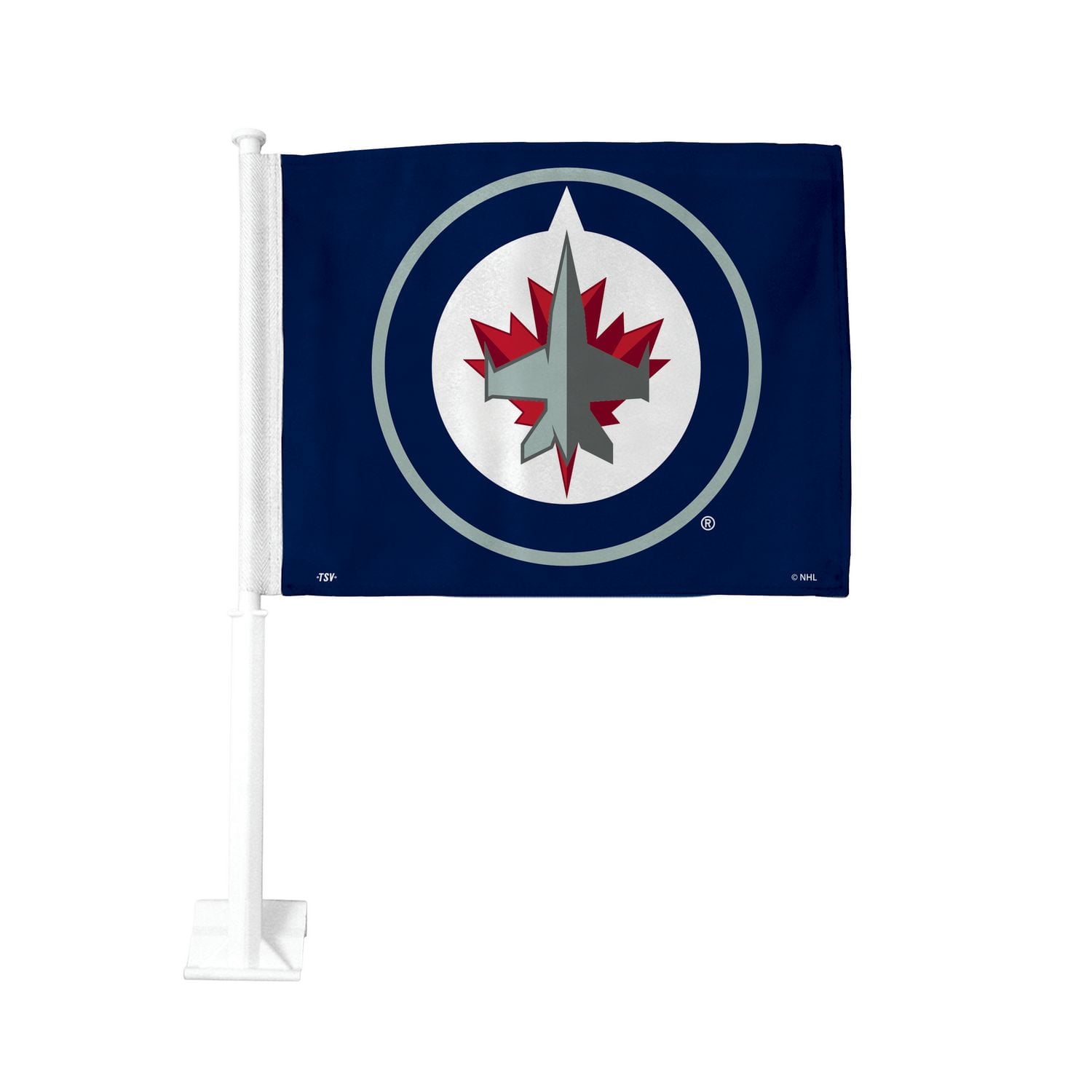 NHL Winnipeg Jets 1-Sided Car Flag, Single-Sided; 24 inches