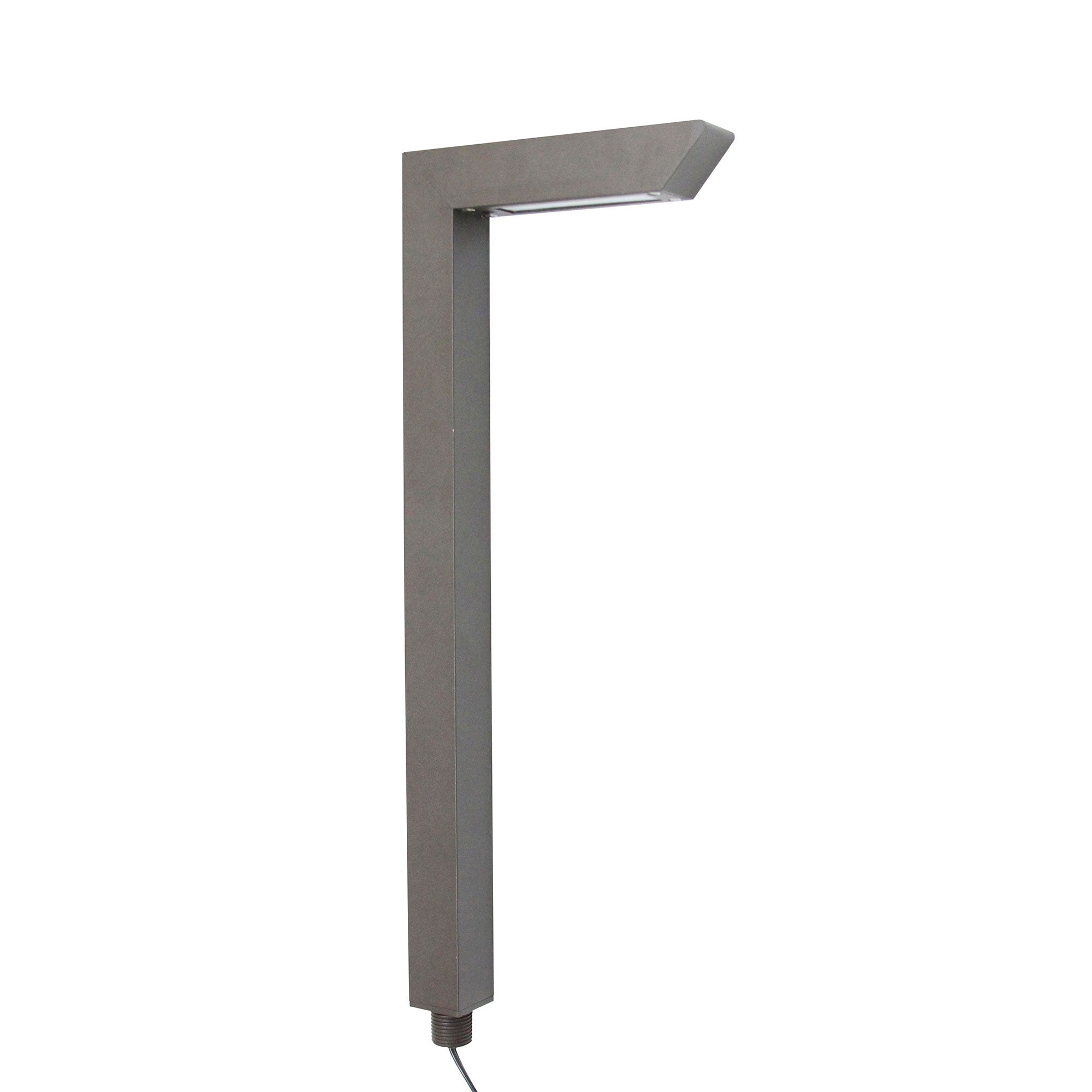 LNC 19.7"H LED Path Light, Aluminum Black Finish, Outdoor Lighting for Walkways, Garden and Yard