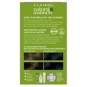 Clairol Natural Instincts Demi-Permanent Hair Color Creme, 2BB Blue Black, Hair Dye, 1 Application