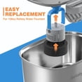 thumbnail image 3 of Bomba de Agua de Repuesto Rellaty Acero Inoxidable 3.2 l para Fuente Automática, 3 of 5