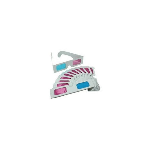 12 Pack Paper 3d Glasses