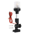thumbnail image 2 of LED Anchor Light, White Light, IP67 Waterproof, 3NM Visibility, Fold Down, for Pontoons, Flats And Bass Boats, 2 of 7