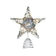 thumbnail image 2 of Christmas Tree Toppers Xmas Glitter Hollow Star Treetop Topper For Christmas Tree Decoration, 2 of 7