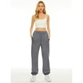 thumbnail image 3 of Women's Sweatpants Cinched Bottom 2023  Pants with Pockets, 3 of 12