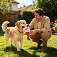 thumbnail image 5 of Ice Cream Cone Shaped Pet Squeaky Toy, Soft Squeaker and Crinkle Toy, Interactive Play Gift for Small Dogs and Cats, 5 of 7