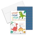 thumbnail image 1 of Dino Adventure Birthday Invitations - 20 Count Party Invites with Envelopes for a Roaring Good Time - Perfect for Dino-Themed Celebrations and Decorations, 1 of 5