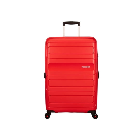 Maleta Rígida 25 Pulgadas American Tourister Sunside Rojo