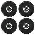 thumbnail image 2 of Roue de Pneu de Voiture de RC, Roue de Pneu de Voiture de Résistance à l'Usure RC 4PCS Excellente pour MN D90 D91 D96 D99 pour WPL B14 B24 C14 C24 R789BL Noir, R789S Argent, 2 of 8