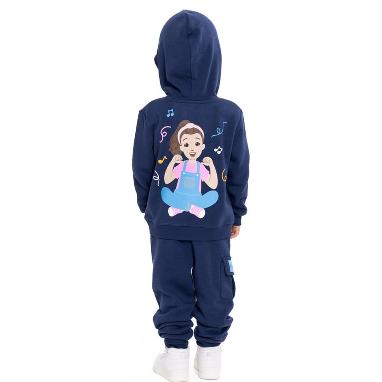 Ms. Rachel Toddler Boys Graphic Hoodie and Jogger Pants Set