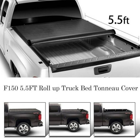 Fits 2015-2017 Ford F150 5.5 FT Bed Folding Tonneau Truck Bed Cover