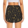 thumbnail image 2 of Lsque Bottles Printed Women's Running Shorts with Liner Pockets,Elastic Quick Dry Workout Athletic Gym Yoga Shorts,Womens High Waist Shorts-Large, 2 of 9