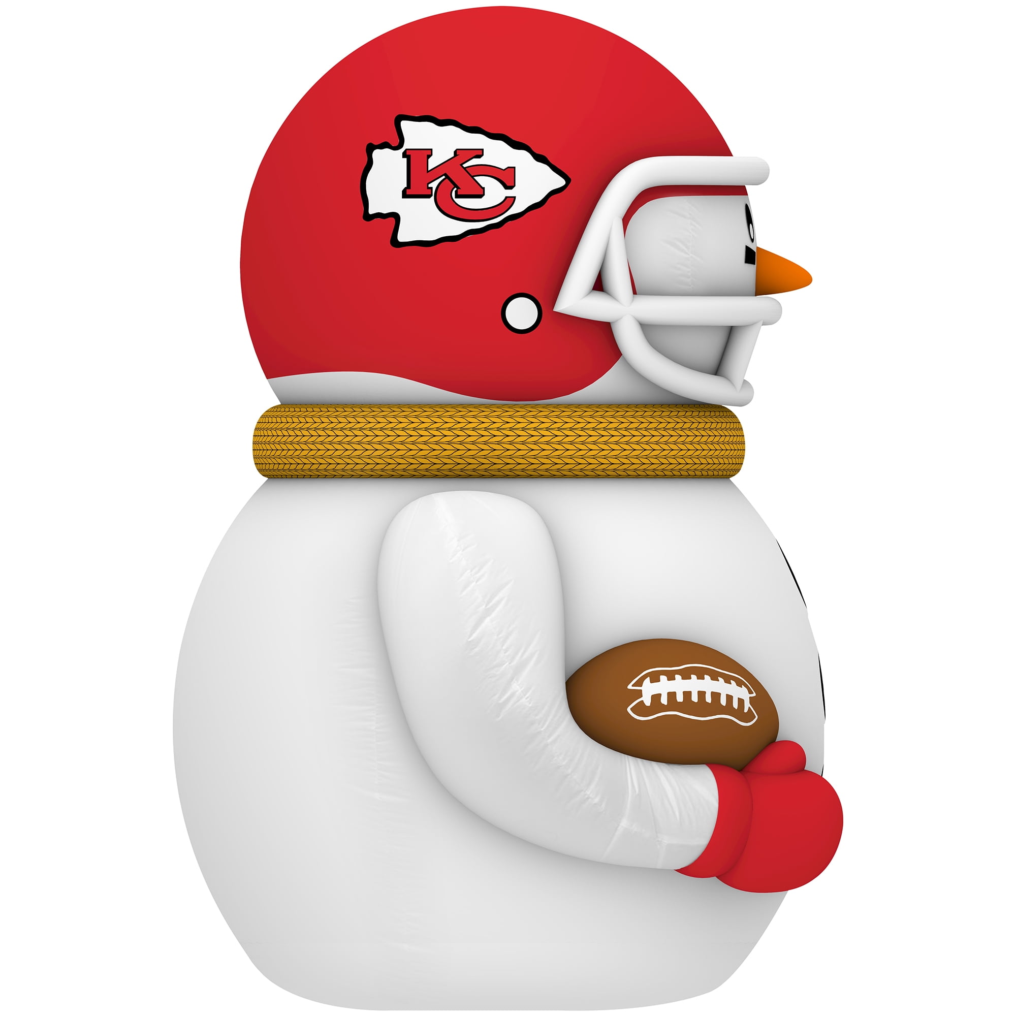 Kansas City Chiefs 7' Inflatable Snowman Player