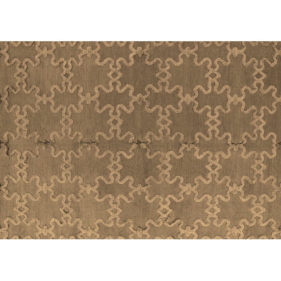 Ahgly Company Indoor Rectangle Oriental Brown Industrial Area Rugs, 2' x 3'
