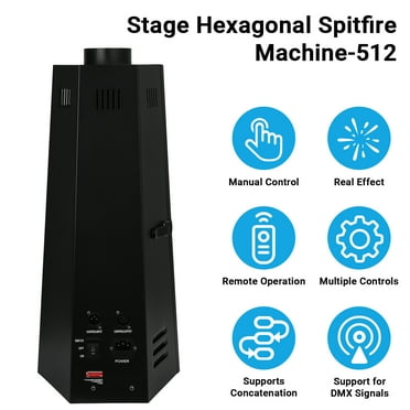 Fire Thrower Stage Flame Effect Machine DMX Party DJ Show Flame Projector