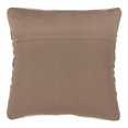 thumbnail image 2 of Hand Woven Chindi Bohemian Decorative Down-Filled 100% Cotton Throw Pillow (18"x18" Throw Pillow), 2 of 3