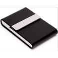thumbnail image 2 of Porta tarjetas de presentación NQ negro para hombres y mujeres, 2 of 3