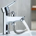 thumbnail image 2 of Stylish Bathroom Faucet with Hot & Cold Dual Control, Lead-Free Inner Waterways Ensure Water Safety, Honeycomb Aerator for Controlled Water Flow, 2 of 6