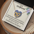 thumbnail image 3 of To My Girlfriend I Love You More Every Day Inseparable Necklace, 3 of 20