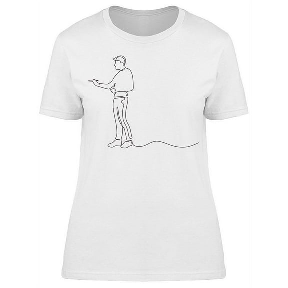 Painting In The Air T-Shirt Women -Image by Shutterstock, Female x-Large