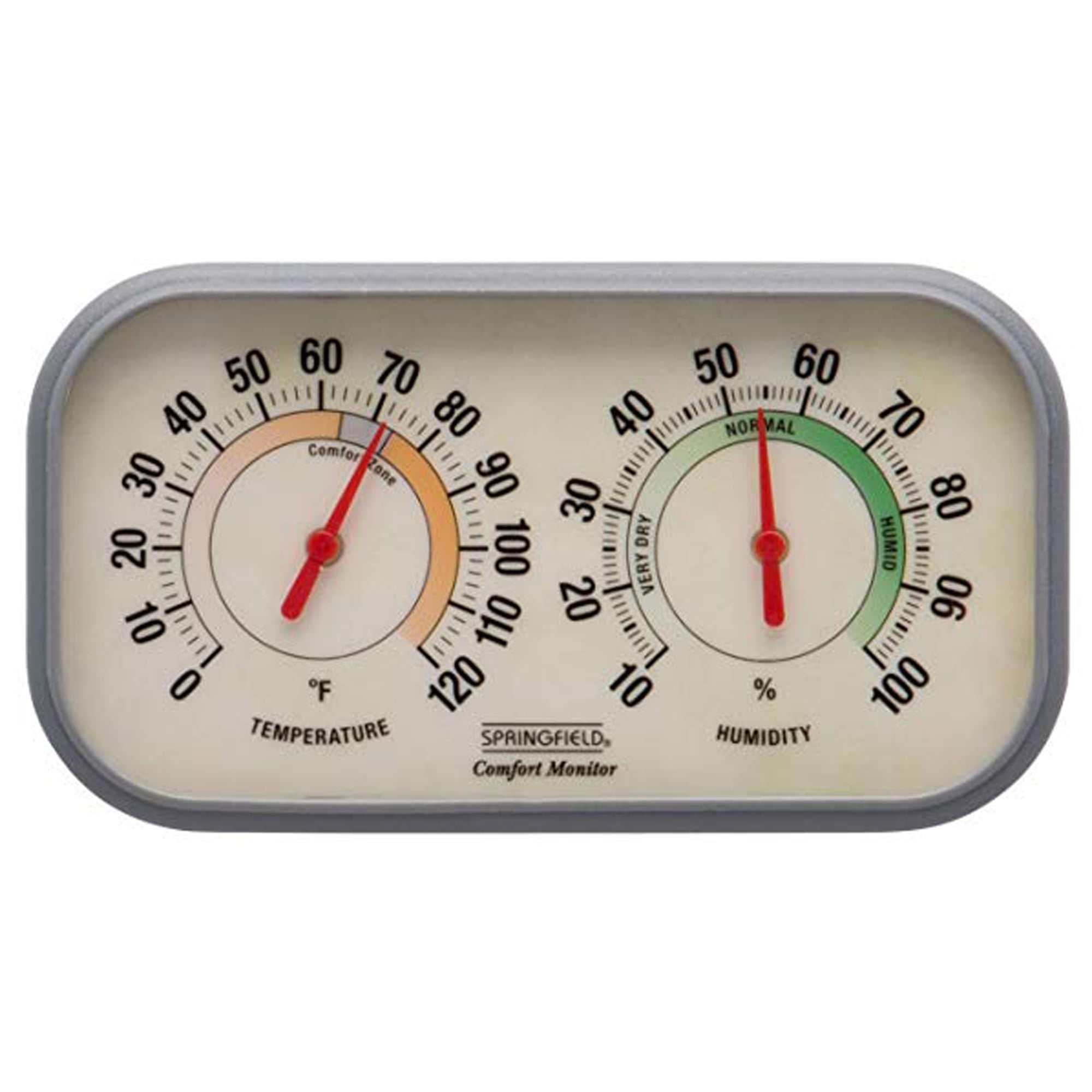 NIB Springfield Bristol Weather Station Therm Barometer Humidity Meter 885-13 