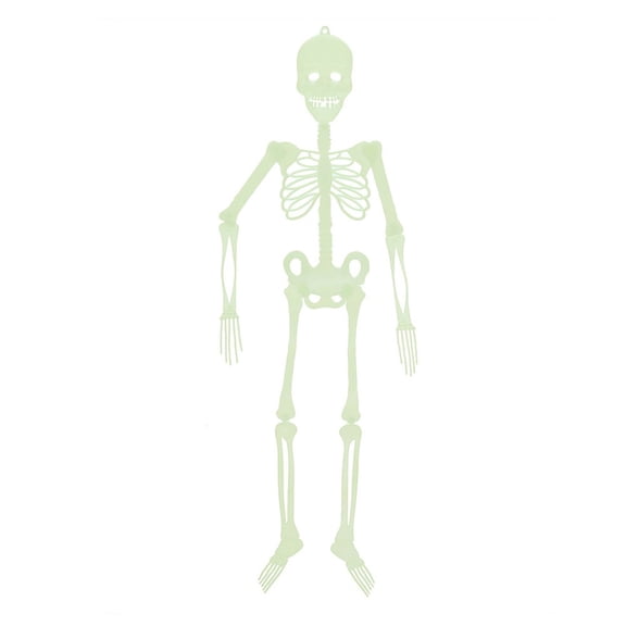 Skeleton Decoration Party Halloween Luminous Human Outdoor Props Hanging Us Hangs Easy To Use