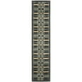 thumbnail image 5 of SAFAVIEH Martha Stewart Thalia Colorweave Plaid Area Rug, Wrought Iron Navy, 6' x 6' Round, 5 of 6