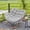Small Gray, variant on Rocking Chair, Papasan Chair, Outdoor Patio Porch Furniture, Rattan Wicker Lounge Chair Indoor, Rocker Egg Chair, Small Gray