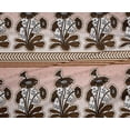 thumbnail image 4 of oneOone Polyester Lycra Peach Fabric Geometric|Leaves & Floral Block Craft Projects Decor Fabric Printed By The Yard 56 Inch Wide, 4 of 4