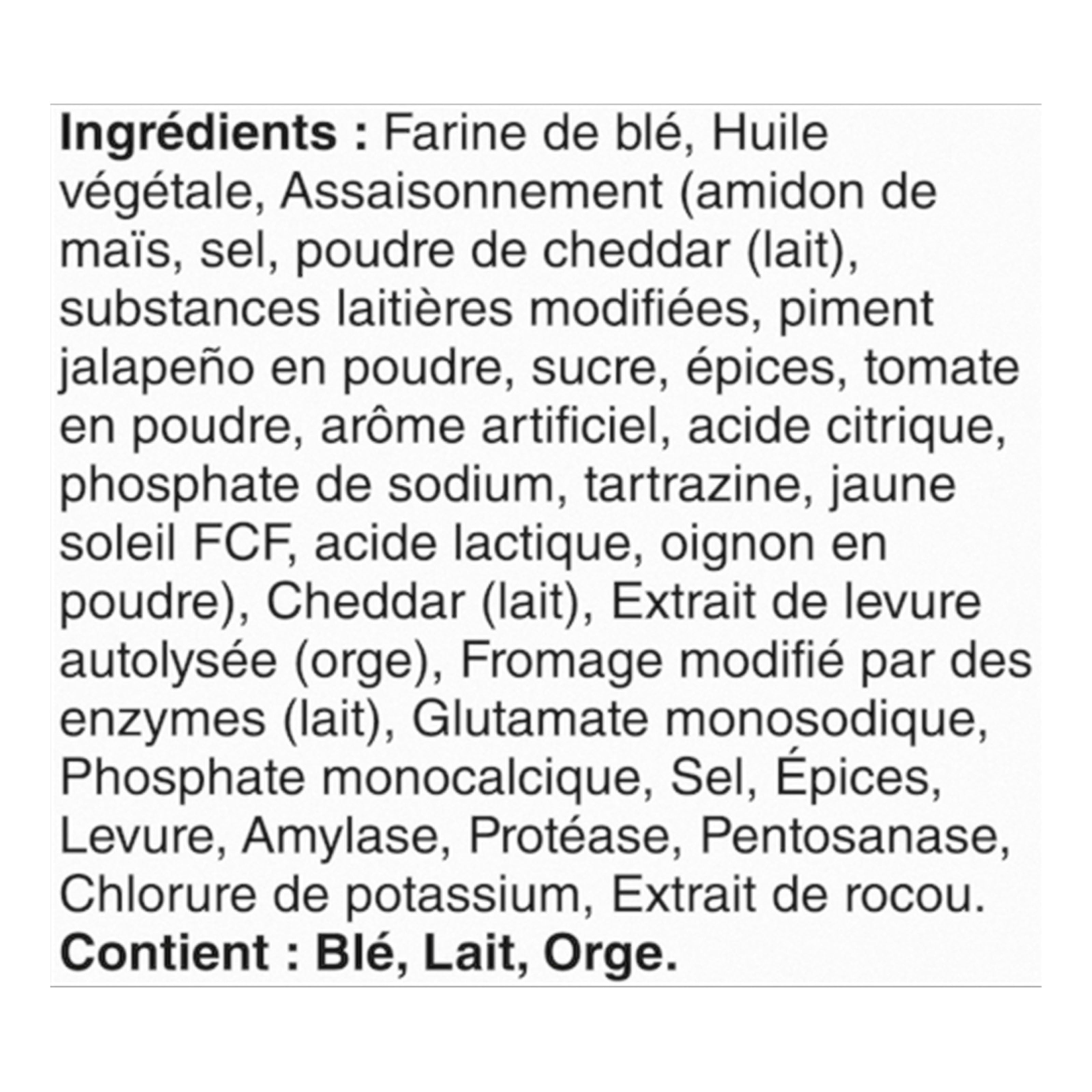 Ritz, Craquelins au fromage au cheddar et au jalapeno, craquelins pour collation,