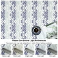 thumbnail image 6 of Hasoo 8' x 10' Rug for Living Room Modern Moroccan Easy-Cleaning Outdoor Rug for Patio, Blue White, 6 of 6