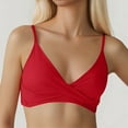 thumbnail image 2 of Bathing Suit Tops for Women Athletic Tankini Swimsuits Blouson Bathing Suit Top No Bottom Swimwear Summer Beach Holiday Clothing 2026 Red XL, 2 of 5