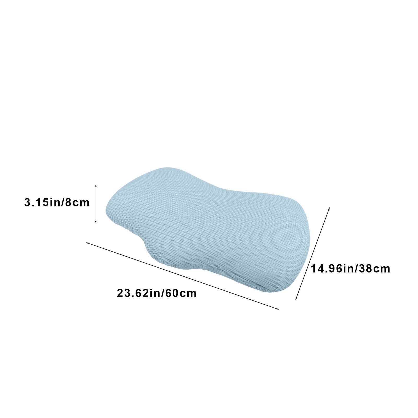 Bdday Pillows Memory Foam Ice Feeling Pillow Knitted Cotton Pillow Suitable for Home Hotel Etc Small Pillows for Sleeping