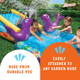 thumbnail image 4 of Banzai Inflatable Outdoor My First Water Slide & Splash Pool with Sprinkler, 4 of 5