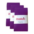 thumbnail image 2 of 3 Pair Multipack Womens Coloured Opaque 80 Denier Tights | Sock Snob | Plain Block Colour Tights, 2 of 2
