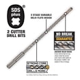 thumbnail image 2 of Broca Sds Plus Titanium 1/4 X4 DeWalt N/A DW5416, 2 of 4