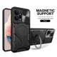 thumbnail image 3 of Funda de lente de cámara deslizante para Xiaomi POCO F3, X4, X5, F5 Pro, 5G, X4 GT, parachoques de grado militar, anillo de armadura, cubierta de protección contra golpes, 3 of 5