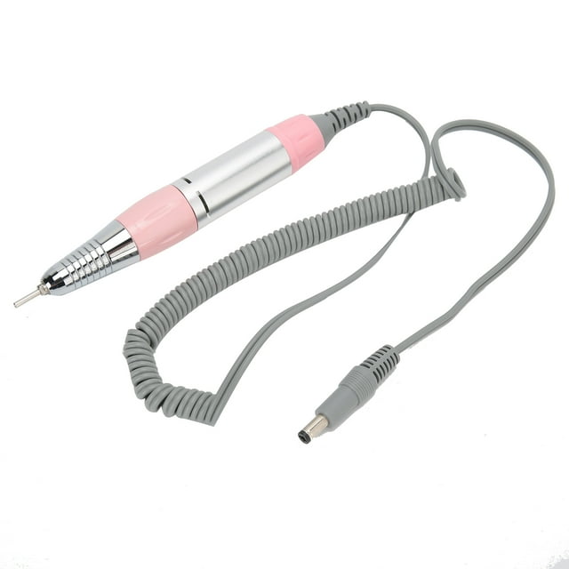 Mango de taladro de uñas eléctrico Mango de bolígrafo de pulido de metal Accesorio para decoración de uñas