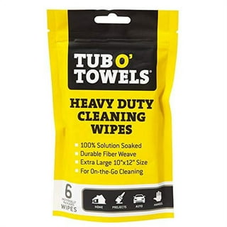 Tub O Towels TW90 + TS18 Heavy Duty Multi-Surface Cleaning Wipes