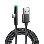 Maoww LED USB Type C Câble de charge rapide tressé Câble de type C USB-C Câble de recharge