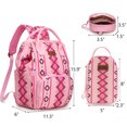 thumbnail image 3 of Wrangler Callie 3-Piece Diaper Bag Backpack Set with Pacifier Case and Bottle Bag, Pink, 3 of 8