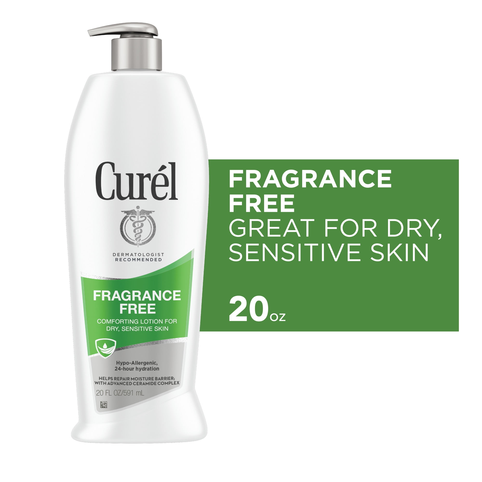 Curel Fragrance Free Comforting Body Lotion w/ Advanced Ceramide