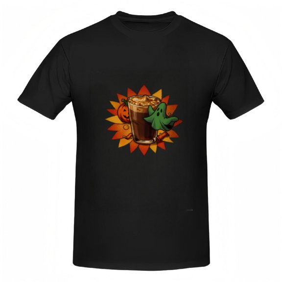 Halloween Spooky Ghost Pumpkin Graphic Tee / T-Shirt