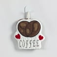 thumbnail image 5 of HongHeng Clearance Under $2.00 Coffee Hand Towel Thick Fleece Embroidered Towel Cute Hand Towel Kitchen Children's Small Towel Holiday Gift Suitable for Kitchen and Bathroom, 5 of 6
